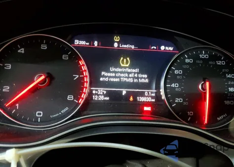 2012 Audi A6 Prestige z USA, uszkodzony, nr VIN WAUHGAFC0CN163287